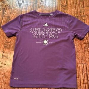 Adidas- Orlando City MLS boys size 5/6 tee